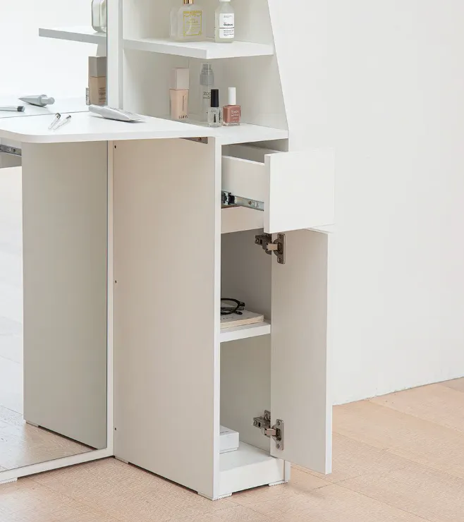 Ronda Dressing Table - White - 7