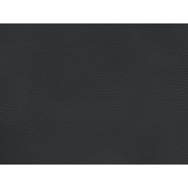 Julia Sofa Bed - Slate Grey (Faux Leather) - 8
