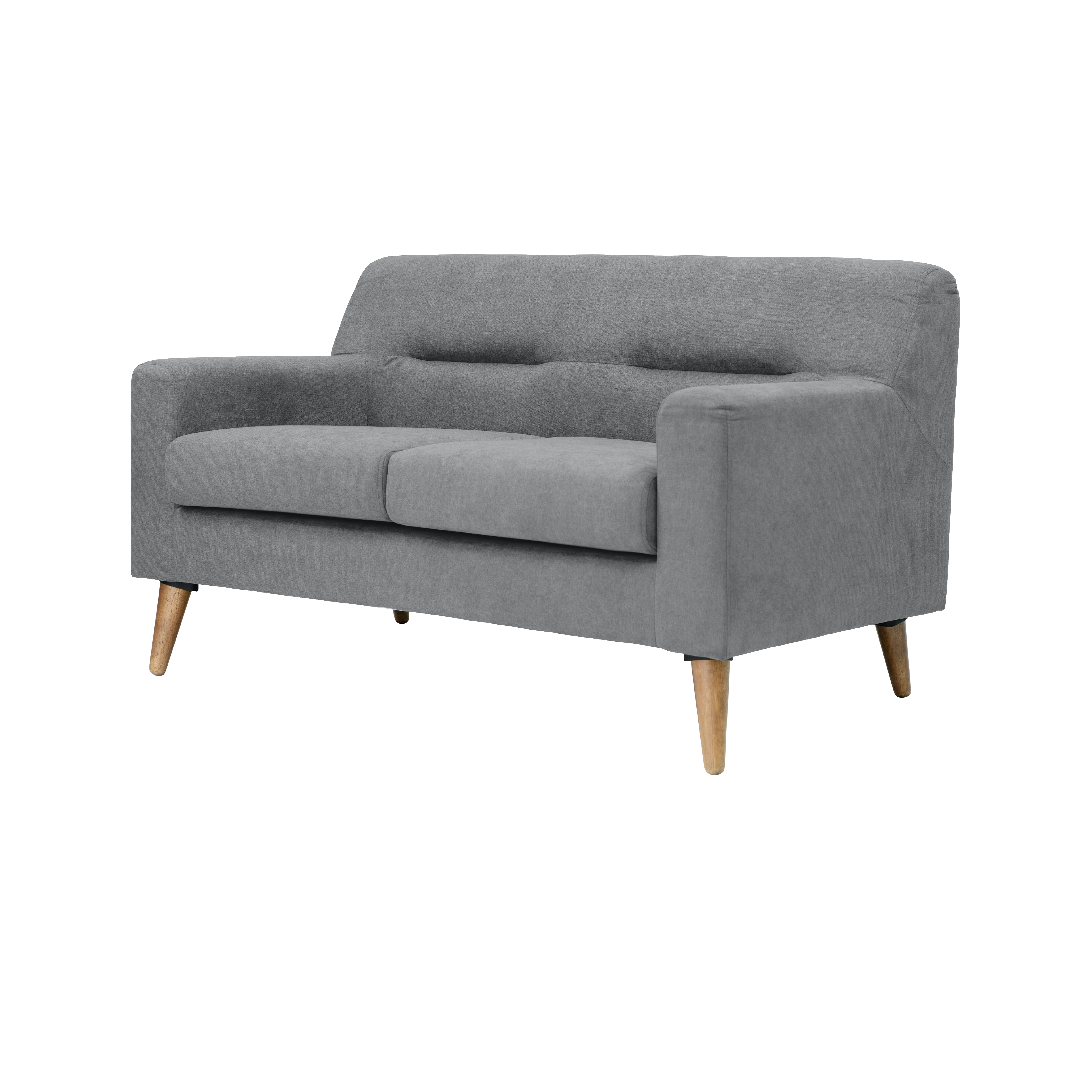 Damien 2 Seater Sofa with Damien Armchair - Heather Grey ...