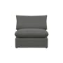 Russell 4 Seater Sectional Sofa - Dark Grey (Eco Clean Fabric) - 12