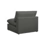 Russell 4 Seater Sectional Sofa - Dark Grey (Eco Clean Fabric) - 16