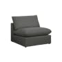Russell 4 Seater Sectional Sofa - Dark Grey (Eco Clean Fabric) - 17