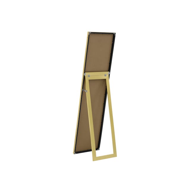 Zoey Standing Mirror 30 x 150 cm - Brass - 5