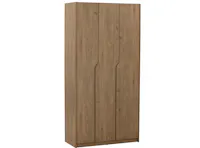 Miah 3 Door Wardrobe - Oak