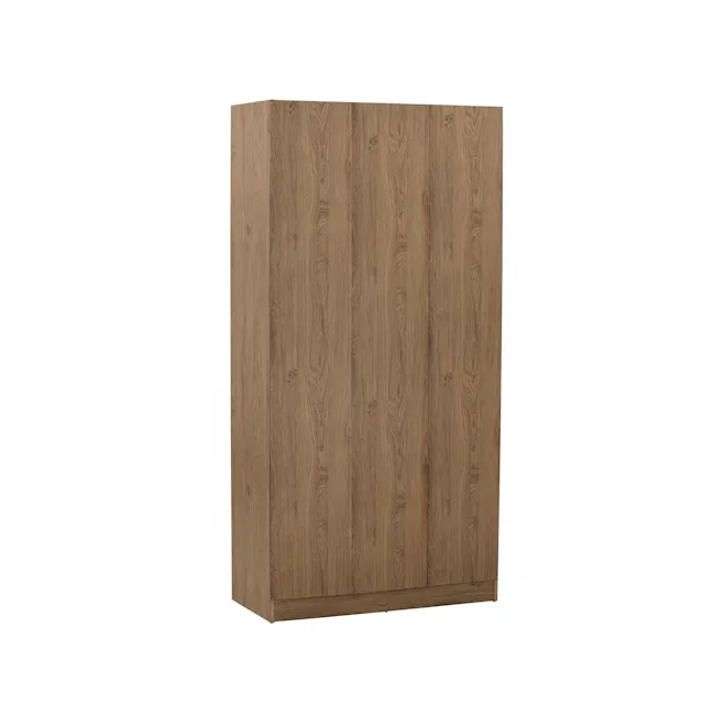 Miah 3 Door Wardrobe - Oak - 4