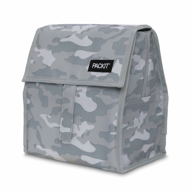 PackIt Freezable Lunch Bag - Arctic Camo - 4