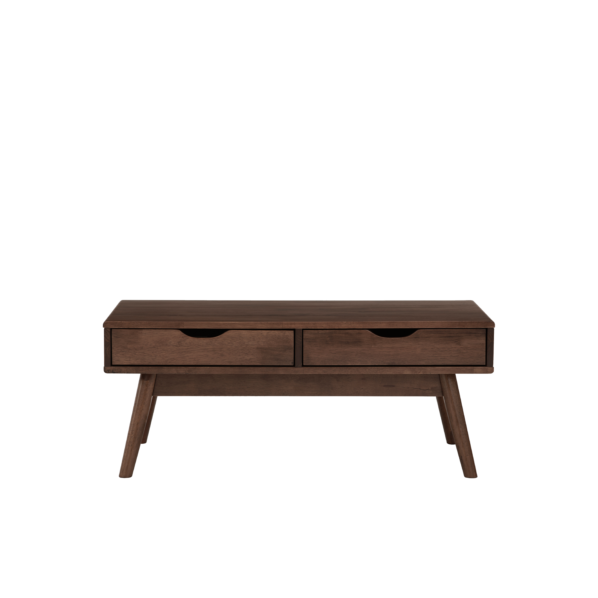 Lamar Twin Drawer Coffee Table - Walnut