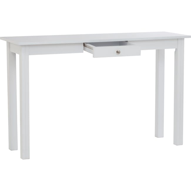 (As-is) Nancy Console Table 1.2m - White - 3 - 13
