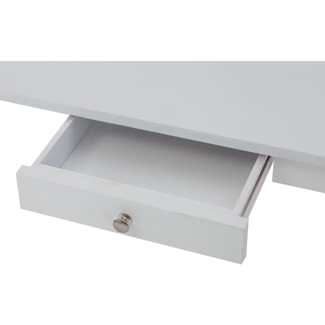 (As-is) Nancy Console Table 1.2m - White - 3 - 14