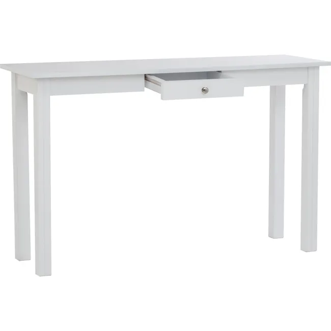 (As-is) Nancy Console Table 1.2m - White - 4 - 10