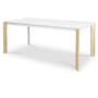 Nelson Dining Table 2m - White Marble (Sintered Stone) - 0