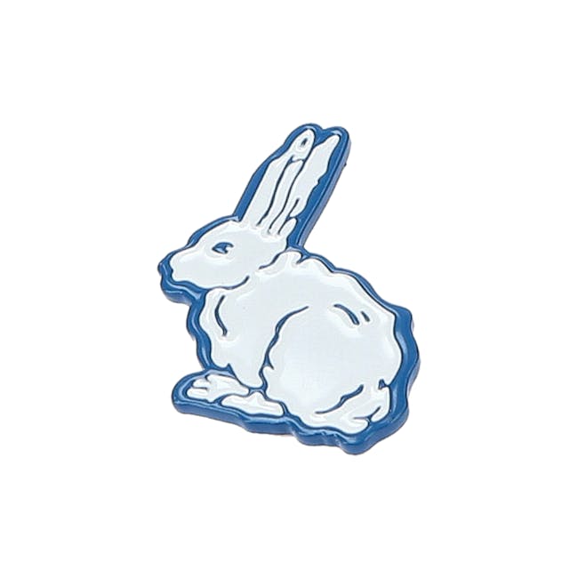 White Rabbit Brooch - Rabbit - 2