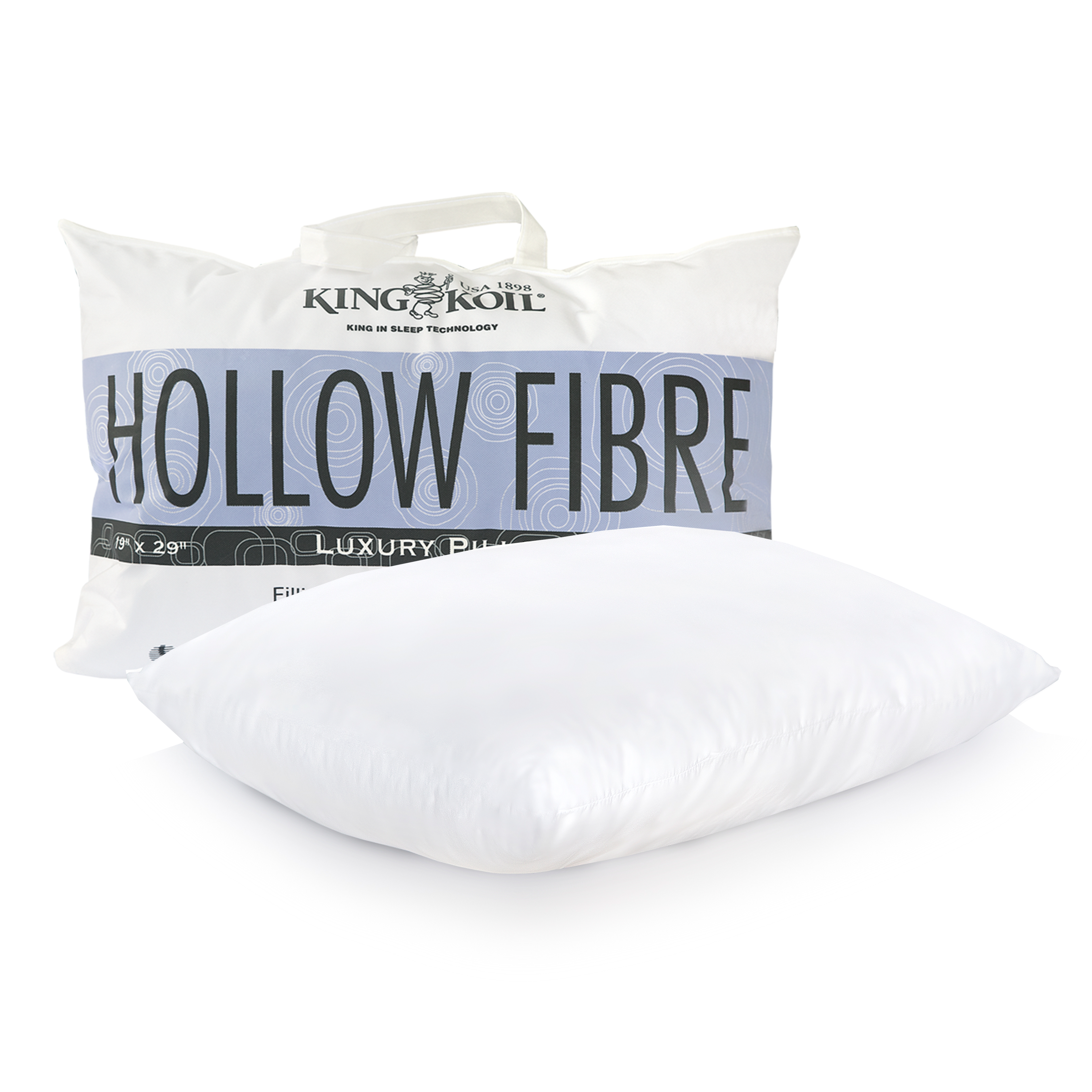 King Koil Hollow Fiber Pillow (900g)