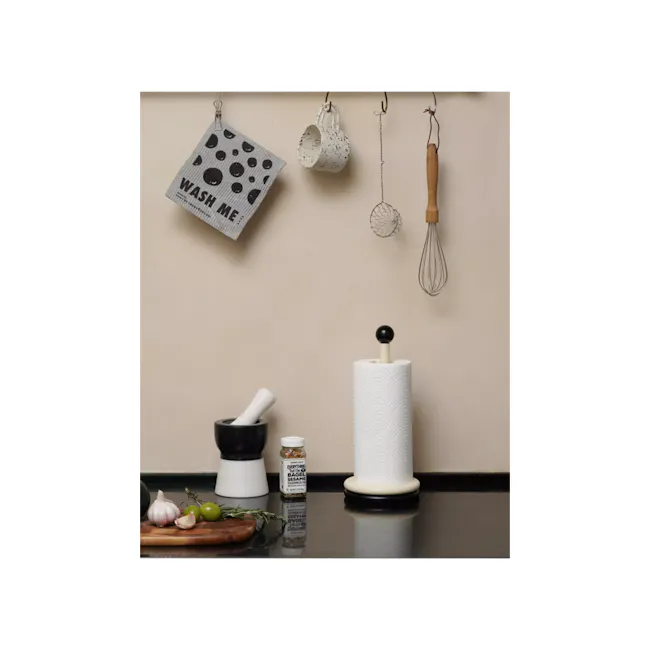 Tayla Kitchen Towel Holder - Black - 2