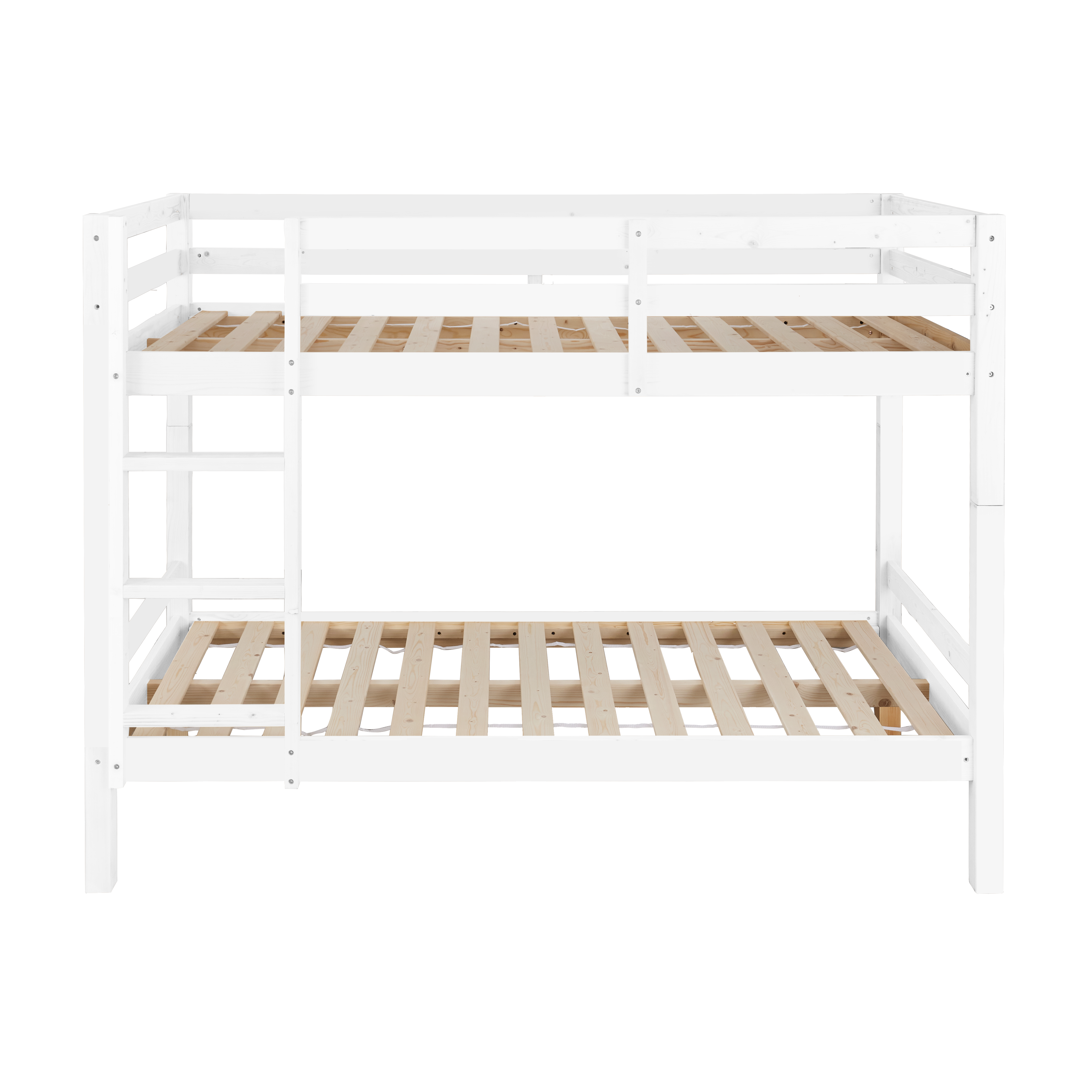 Mika Single Bunk Bed - White