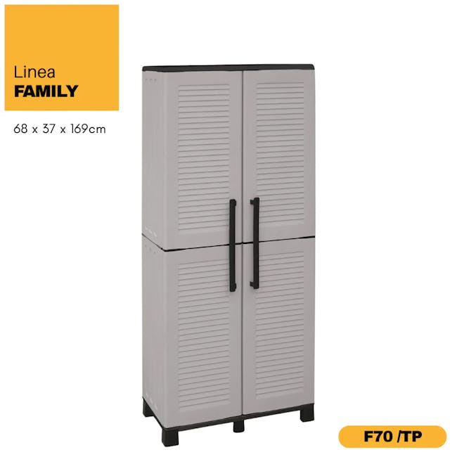 Linea Family Tall Utility Cabinet - 8