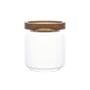 EVERYDAY Glass Jar with Wooden Lid (3 Sizes) - 0