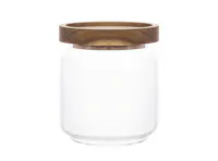 EVERYDAY Glass Jar with Wooden Lid (3 Sizes)