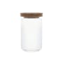 EVERYDAY Glass Jar with Wooden Lid (3 Sizes) - 4