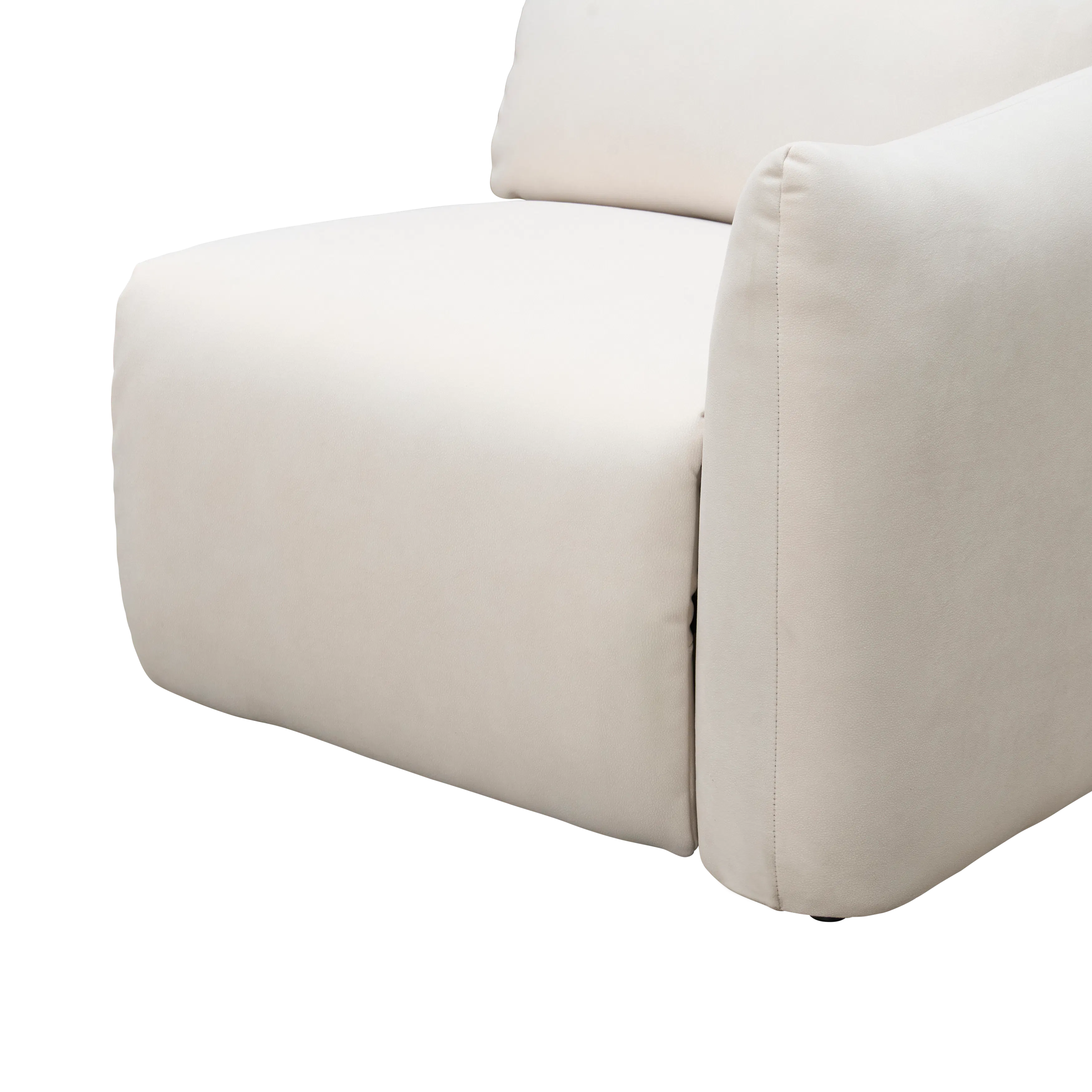 Leighton Right Arm Power Recliner Unit - Pearl River (Scratch Resistant) - 11