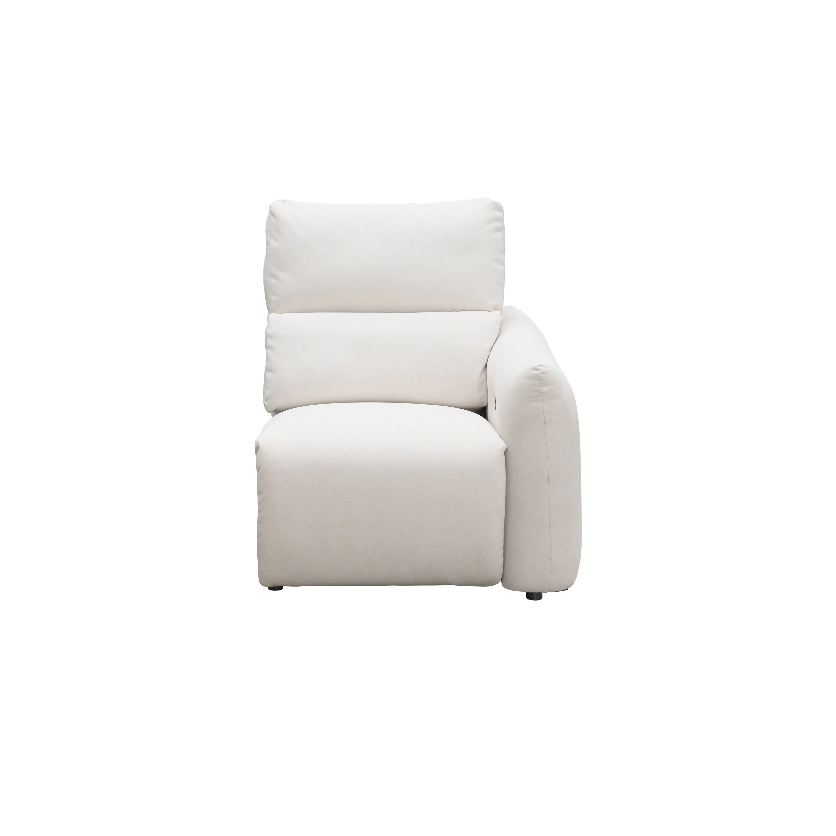 Leighton Right Arm Power Recliner Unit - Pearl River (Scratch Resistant)