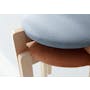 Annzy Stackable Stool - Linen White - 4
