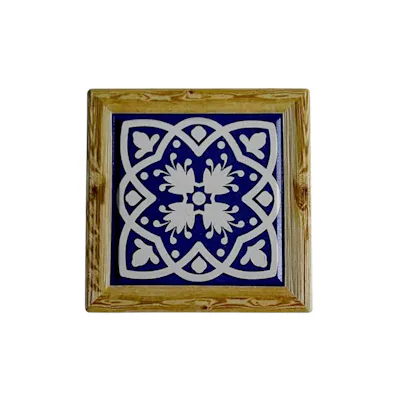 Kasa Peranakan Coaster - Blue Base