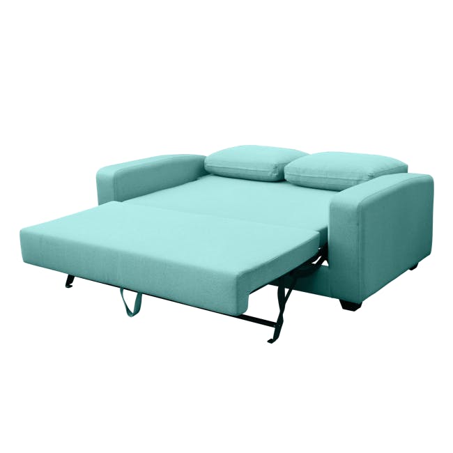 Karl 2.5 Seater Sofa Bed - Mint - 1