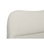 Arianna Queen Bed - Ivory Boucle - 6