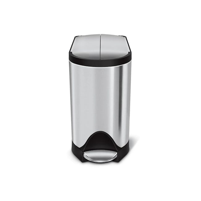 simplehuman Butterfly Step Bin - Brushed (2 Sizes) - 0