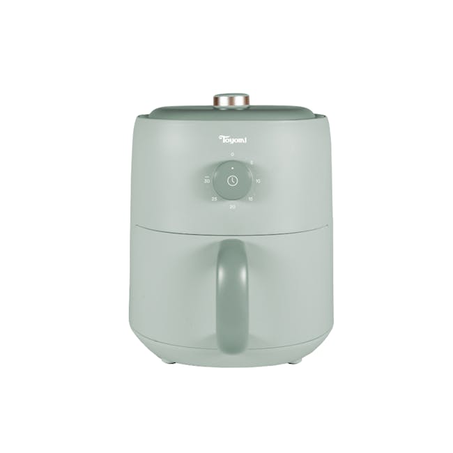TOYOMI 3.2L Matte Palette Air Fryer AF 3255 - Avocado Green - 1 - Toyo, electric, kitchen appliance, light green color
