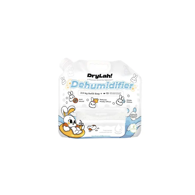 DryLah! Agiontex Dehumidifier Refill (Without Containers) - Original - 2