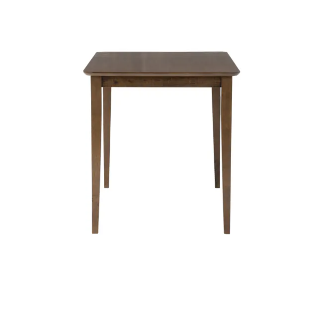 Charmant Dining Table 1.1m - Cocoa - 9 - Wooden table with clean lines, minimalist design, rectangular top, dark brown