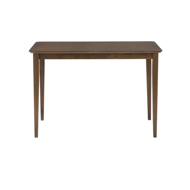 Charmant Dining Table 1.1m - Cocoa - 8 - Wooden table, minimalist design, rectangular top, sturdy legs, natural wood finish
