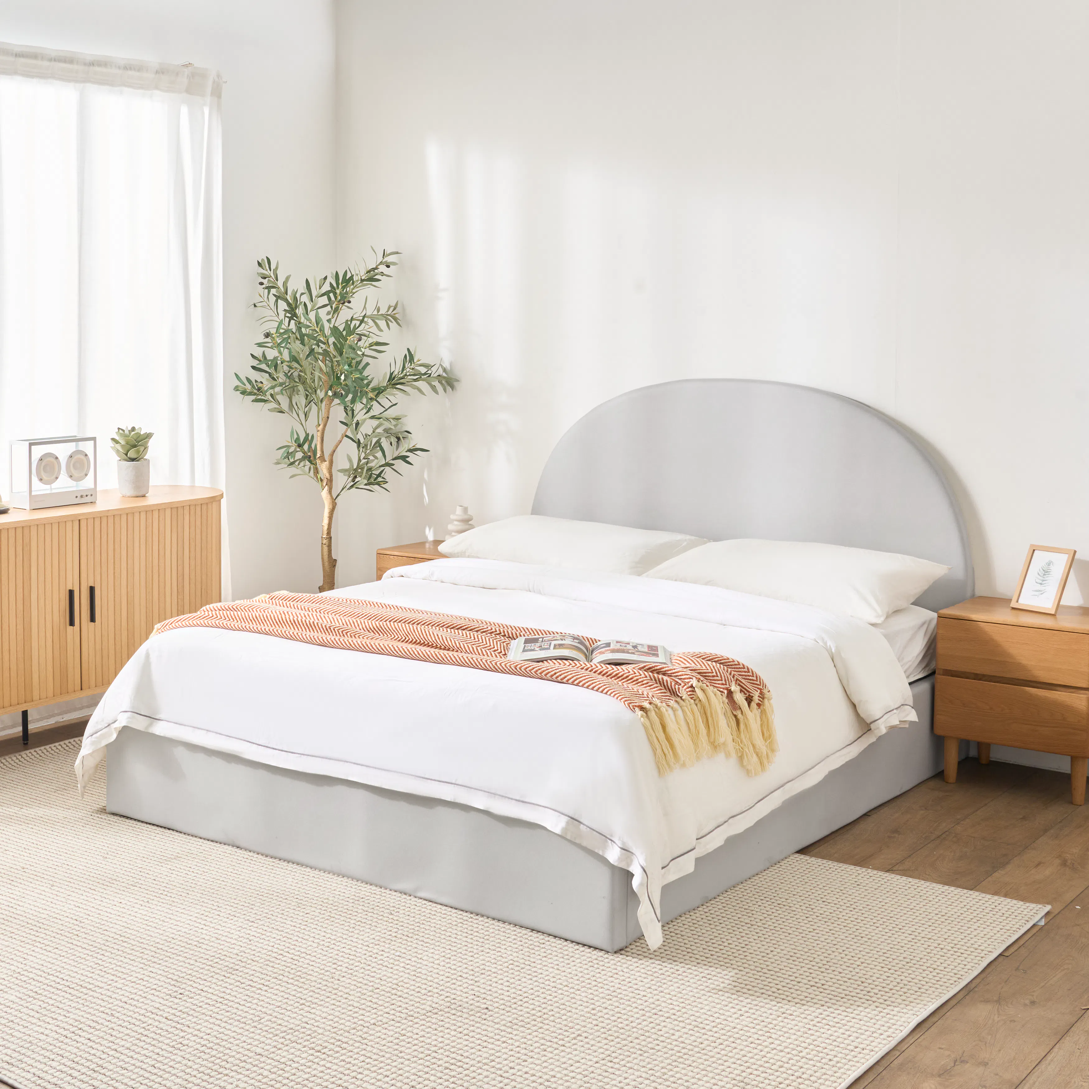 Aspen Single Storage Bed - Light Grey (Pet Friendly) - 17