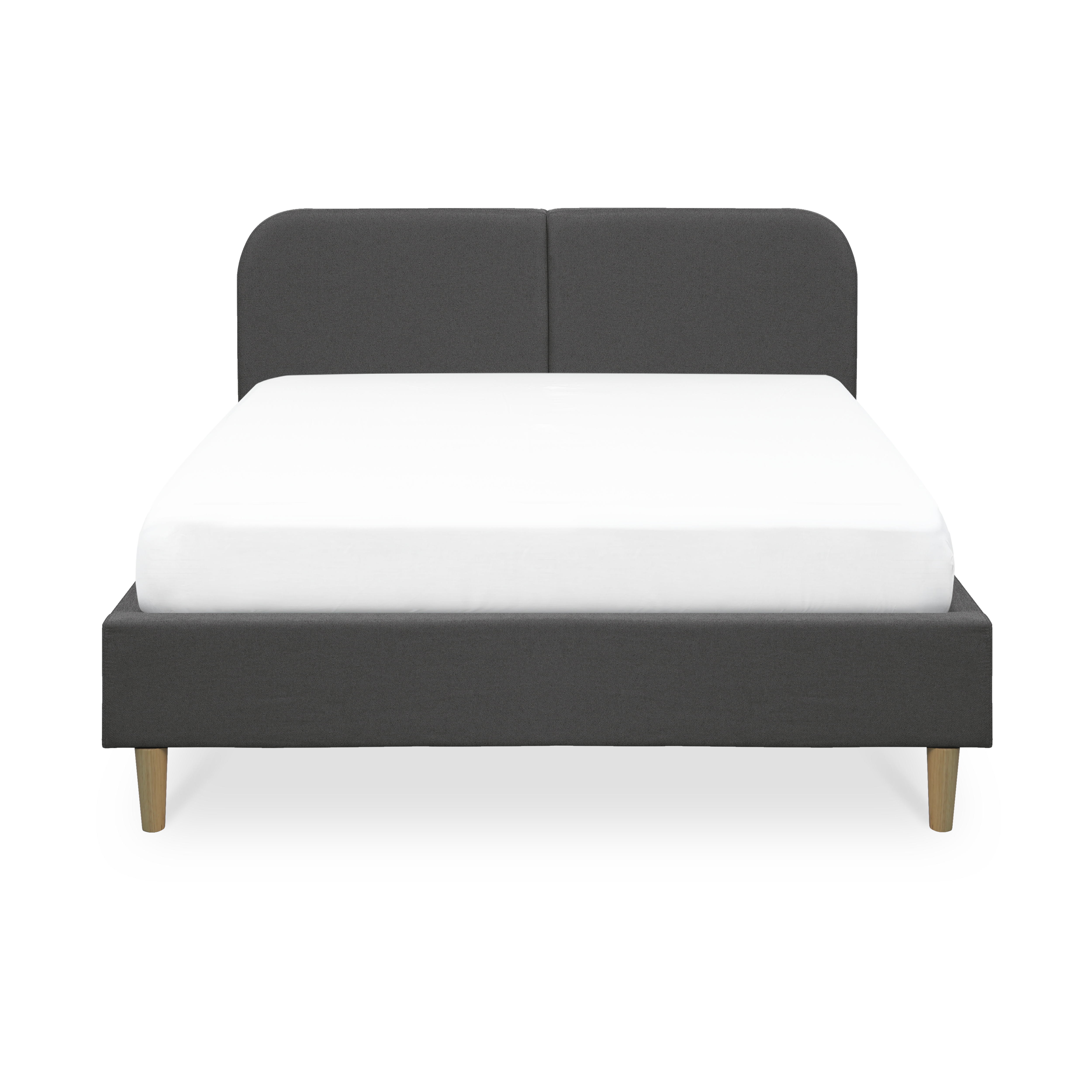 Nolan Queen Bed - Hailstorm