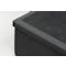 ESSENTIALS Super Single Headboard Storage Bed - Smoke (Fabric) - 1