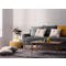 Evan 3 Seater Sofa with Evan Armchair - Charcoal Grey - 1