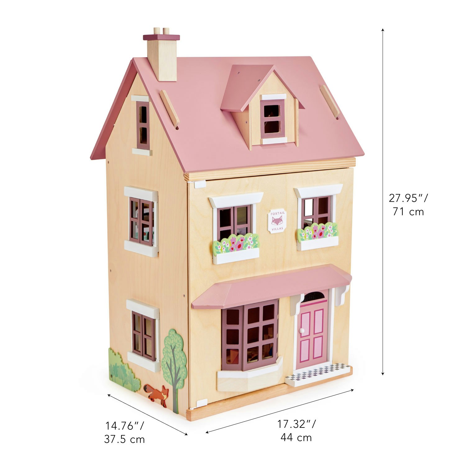 Tender Leaf Doll House - Foxtail Villa, Tender Leaf Wooden Toys | HipVan