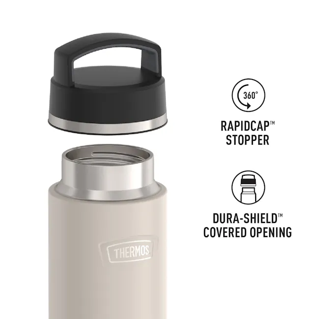 Thermos® ICON™ Bottle with Screw Top - Matte Stainless Steel (3 Sizes) - 4