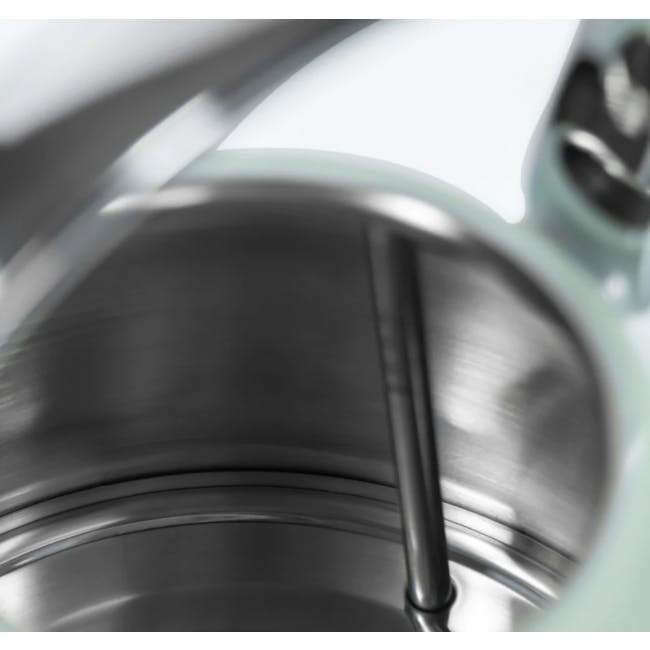 TOYOMI 1.7L Stainless Steel Water Kettle WK 1700 - Glossy White - 5 - Stainless steel bowl with a modern design, Precision