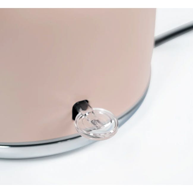 TOYOMI 1.7L Stainless Steel Water Kettle WK 1700 - Glossy White - 6 - Matte countertop, minimalist kitchen, modern