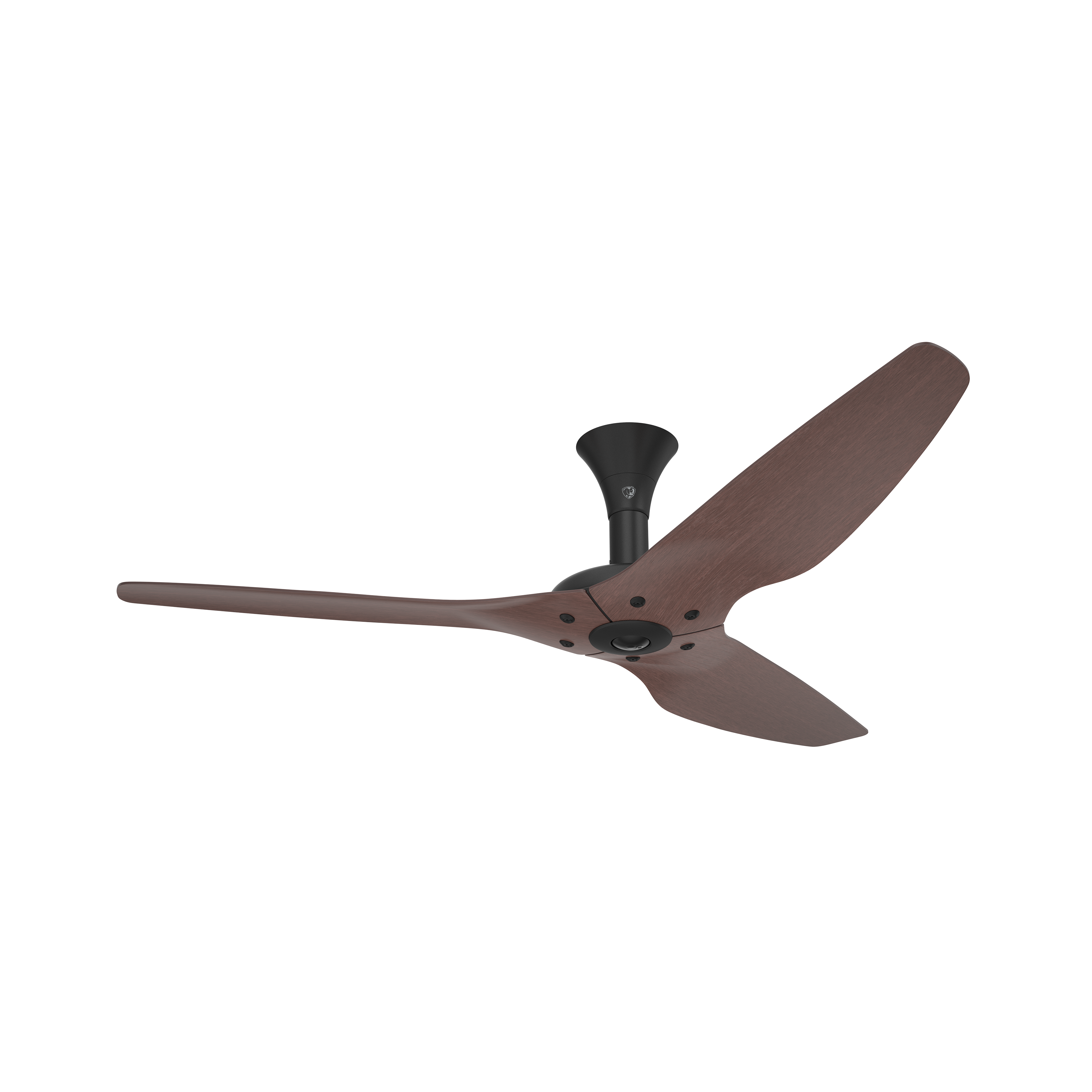Haiku H Ceiling Fan Low Profile Mount - Cocoa Black Bamboo (2 Sizes) - 60inch