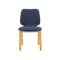Missie Dining Chair - Oak, Midnight Blue - 1