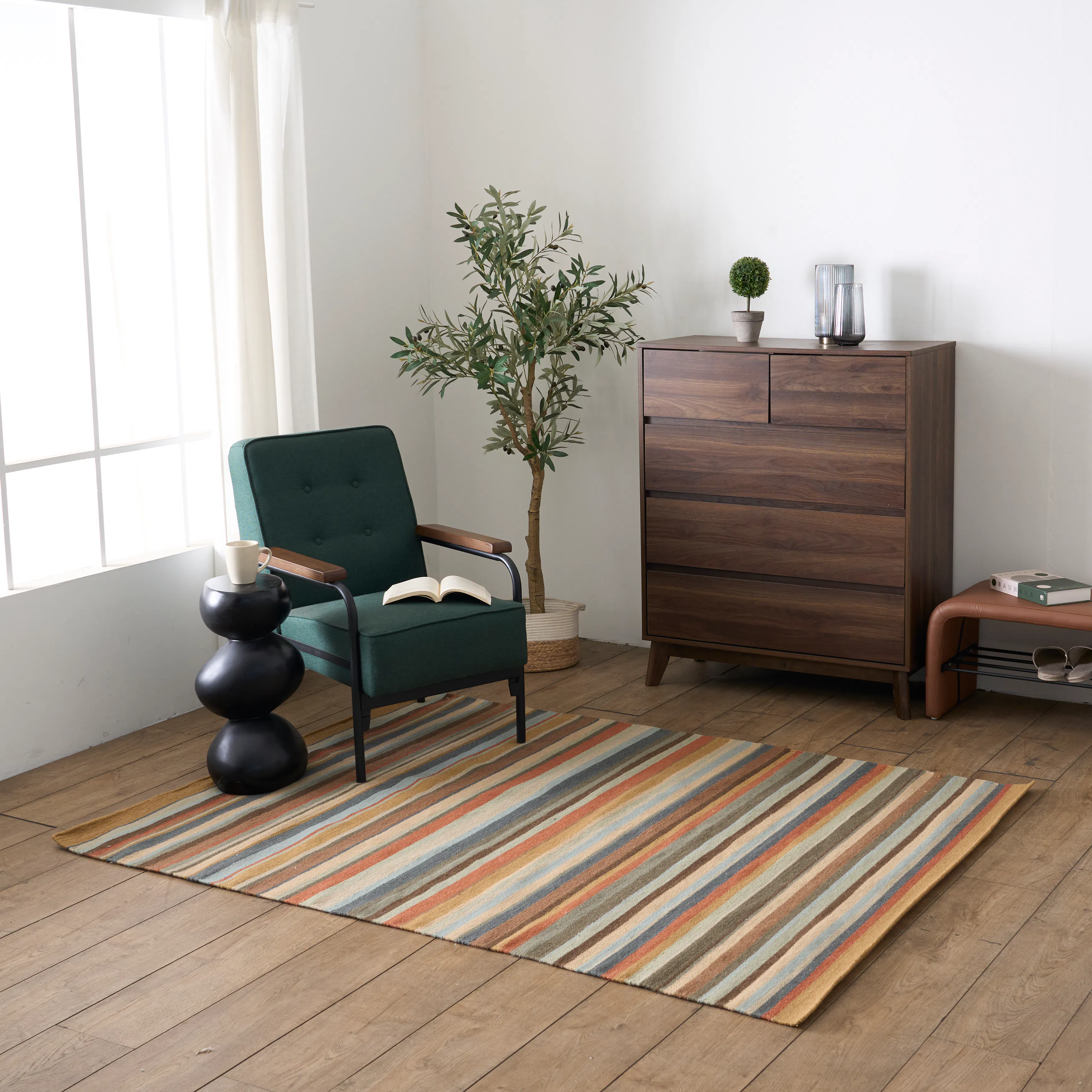 Forrom Low Pile Rug - 2m x 1.5m - 9