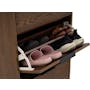Malton Shoe Cabinet - Walnut - 7