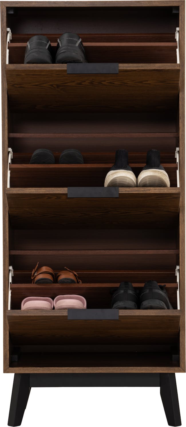 Malton Shoe Cabinet - Walnut - 21