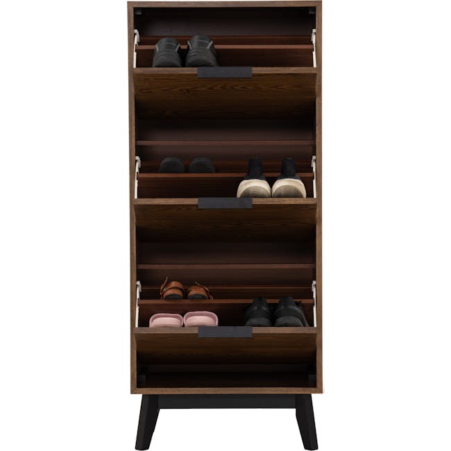 Malton Shoe Cabinet - Walnut - 21