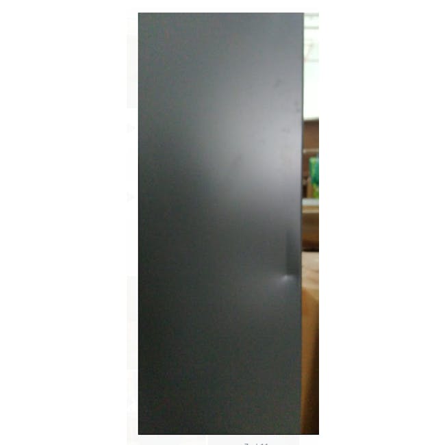 (As-is) Olavi Metal Wardrobe with 1 Shelf - Dark Grey - 10