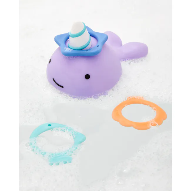 Skip Hop Zoo Narwhal Ring Toss - 4